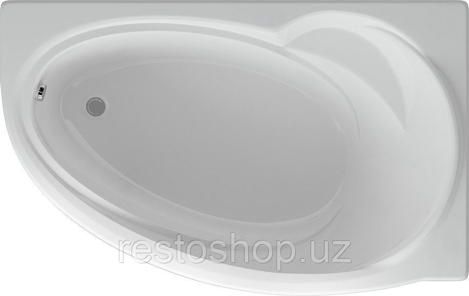 Ванна Aquatek Бетта 150 BET150-0000042 150х95 см, правая, с фронтальным экраном, вклеенный каркас, акрил - фото 1 - id-p112323350
