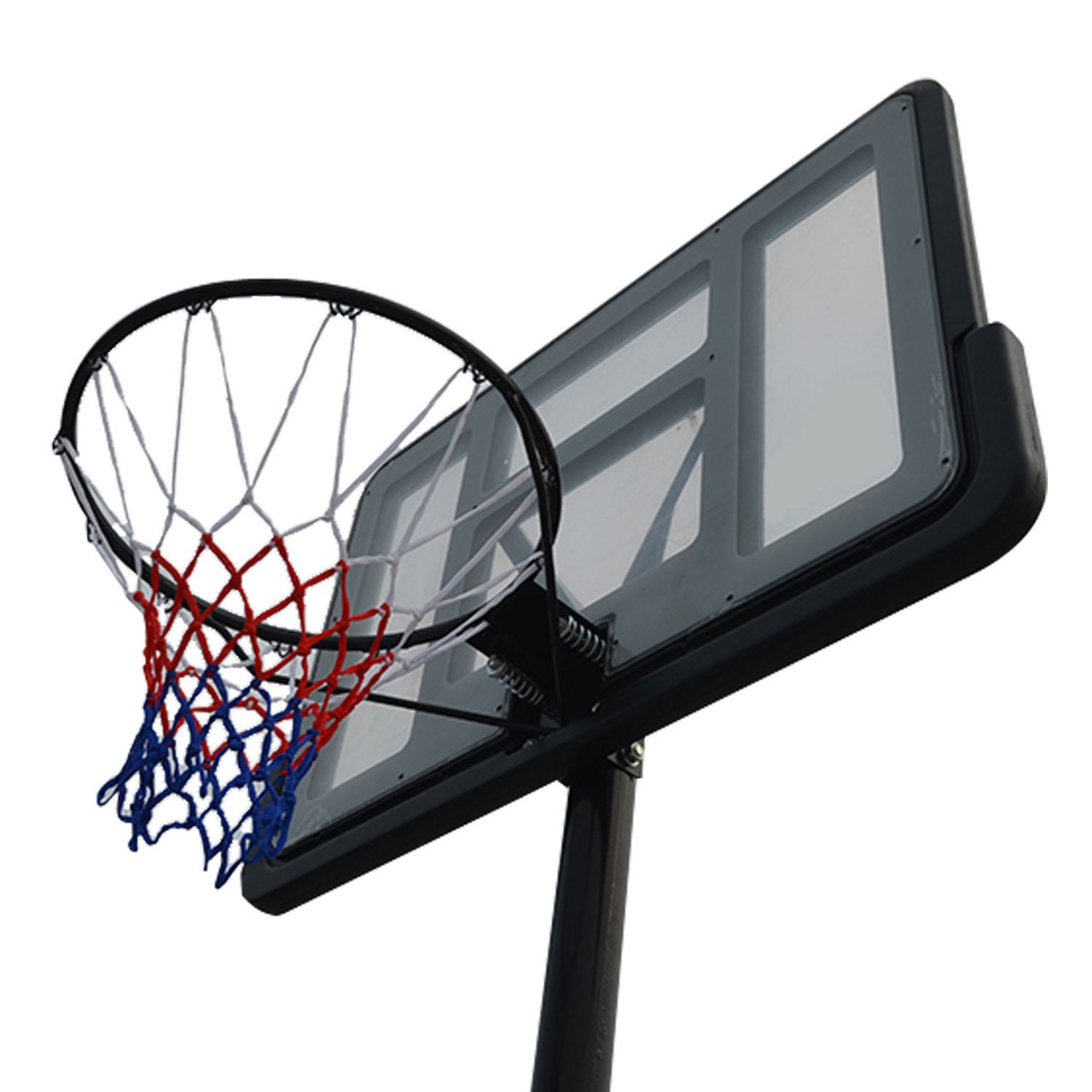 Баскетбольная мобильная стойка DFC STAND44PVC3 110x75cm ПВХ раздвиж.регулировка (STAND 4PVC3) - фото 2 - id-p112137974