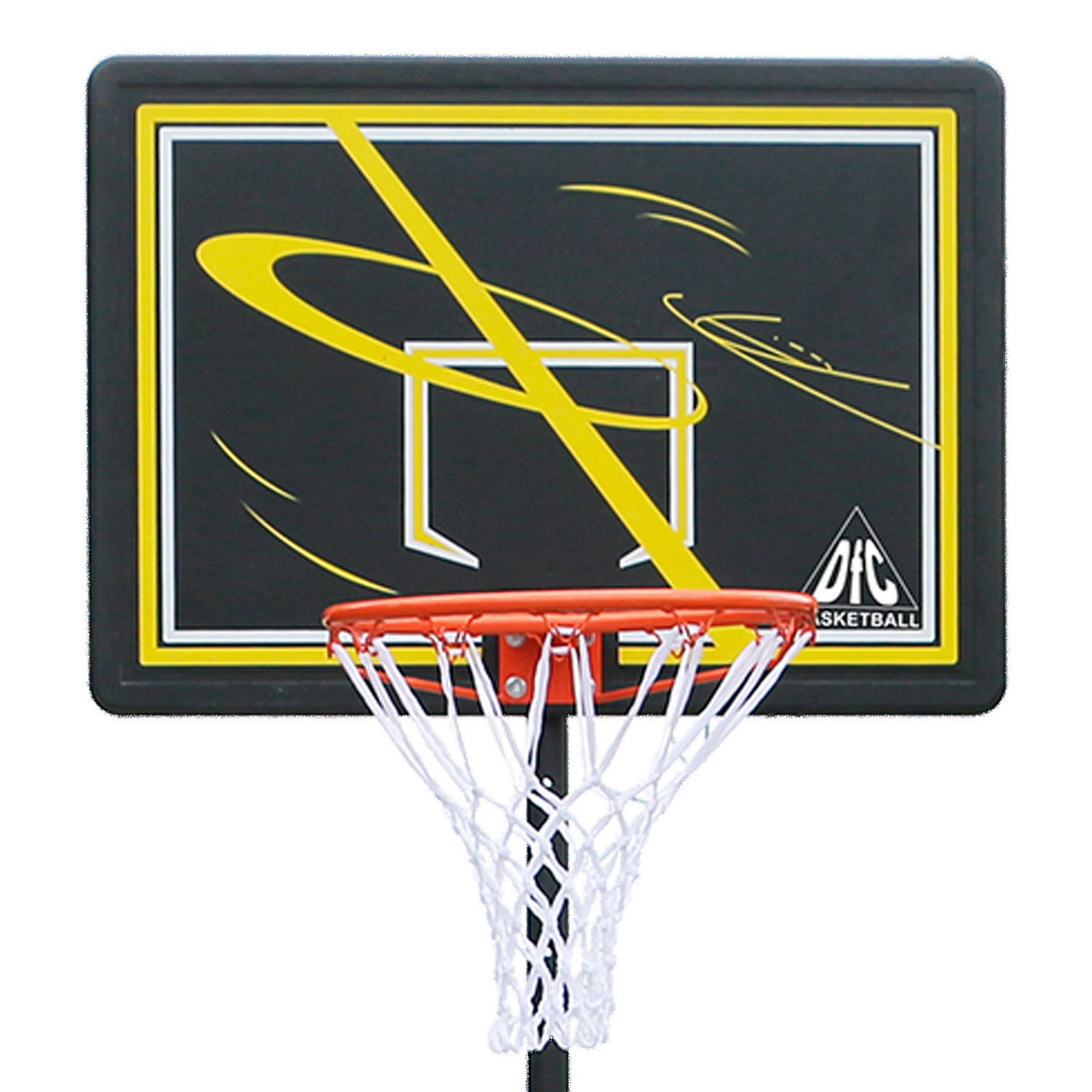 Мобильная баскетбольная стойка DFC 80х58см п/э KIDSD2 - фото 2 - id-p112137985