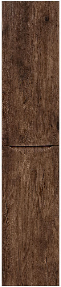 Шкаф-пенал Vincea Mia VSC-2M170GW-L R.Wood 170х35 см, левый, темное дерево - фото 1 - id-p112303437