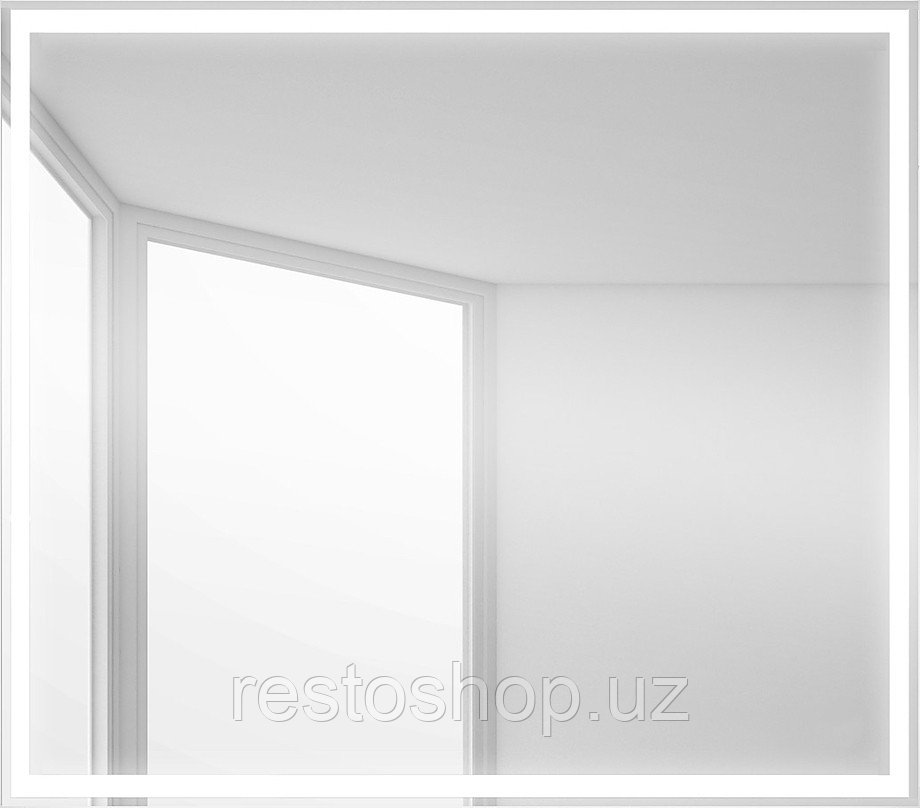 Зеркало BelBagno SPC-GRT-900-800-LED-BTN 90х80 см - фото 1 - id-p112355426