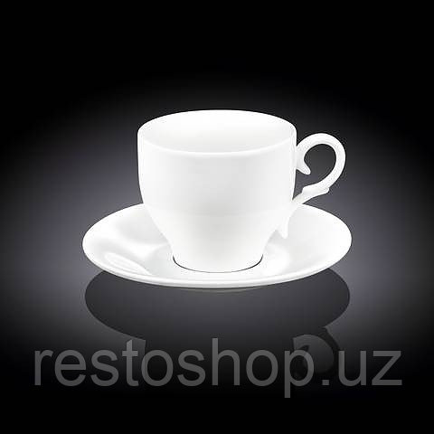 Чашка чайная с блюдцем Wilmax WL-993104 / AB - фото 1 - id-p112302470