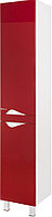Шкаф-пенал Bellezza Эйфория 35 L левый, красный