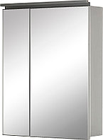 Шкаф зеркальный De Aqua Алюминиум 60 60х76,5 см с подсветкой, серебро