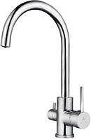 Смеситель для кухни Kaiser Mercur 26744 с подключением под фильтр для питьевой воды, хром