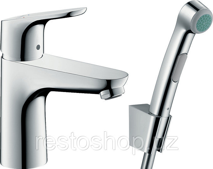 Смеситель для раковины с гигиеническим душем Hansgrohe Focus 31927000 - фото 1 - id-p112308492