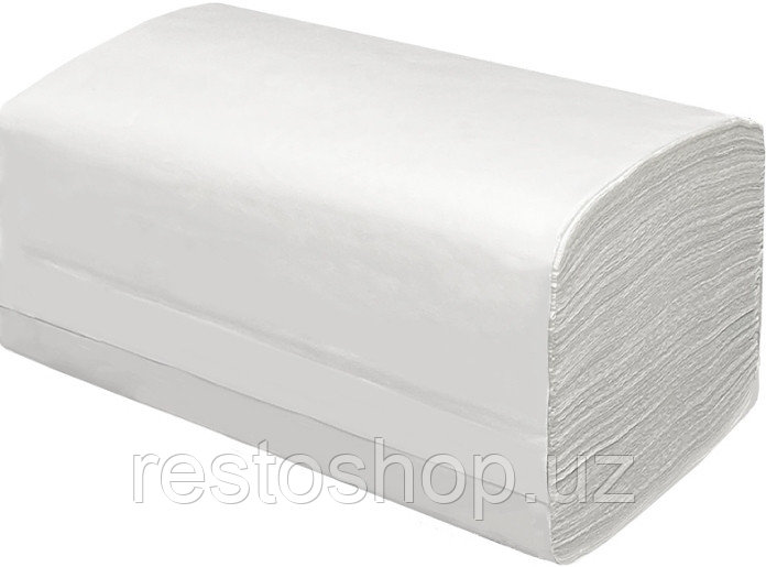 Полотенца бумажные Merida V-КЛАССИК 5000 1-слойные, белые (20х250 листов) - фото 1 - id-p112312491
