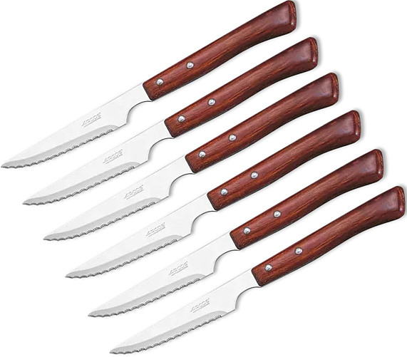 Набор столовых ножей для стейка Arcos Steak Knives 372000 6 шт. - фото 1 - id-p112267838