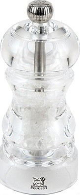 Мельница для соли Peugeot Nancy 900812/SME, 55х120 мм, акрил / металлический измельчитель, прозрачная - фото 1 - id-p112326480