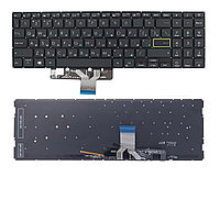Клавиатуры Asus S533 ASUS Vivobook S15 S533 X533 E510M L510 клавиатура c EN/RU раскладкой C подсветкой черная