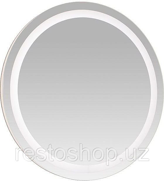 Зеркало De Aqua Мун 9090 90 см с LED подсветкой - фото 1 - id-p112352487