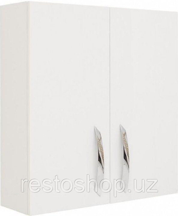 Шкаф подвесной De Aqua Трио Люкс 70 70х70 см белый - фото 1 - id-p112298569
