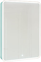 Шкаф зеркальный Jorno Pastel 60 Pas.03.60/BL, бирюзовый бриз