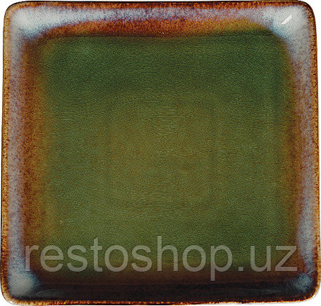 Тарелка квадратная Corone Verde HL496990 158x158 мм сине-зеленая - фото 1 - id-p112309554