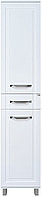 Шкаф-пенал Misty Терра-40 40х190 см, c 1 ящиком, левый, белый