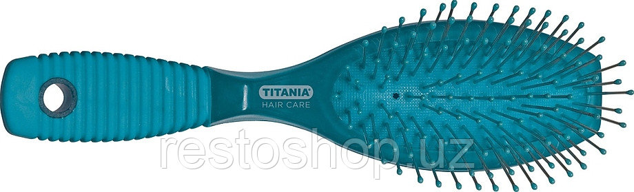Щетка массажная Titania 1820 с рельефной ручкой, 9 рядов - фото 1 - id-p112327550