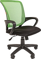 Кресло офисное Chairman 969, черно-зеленое