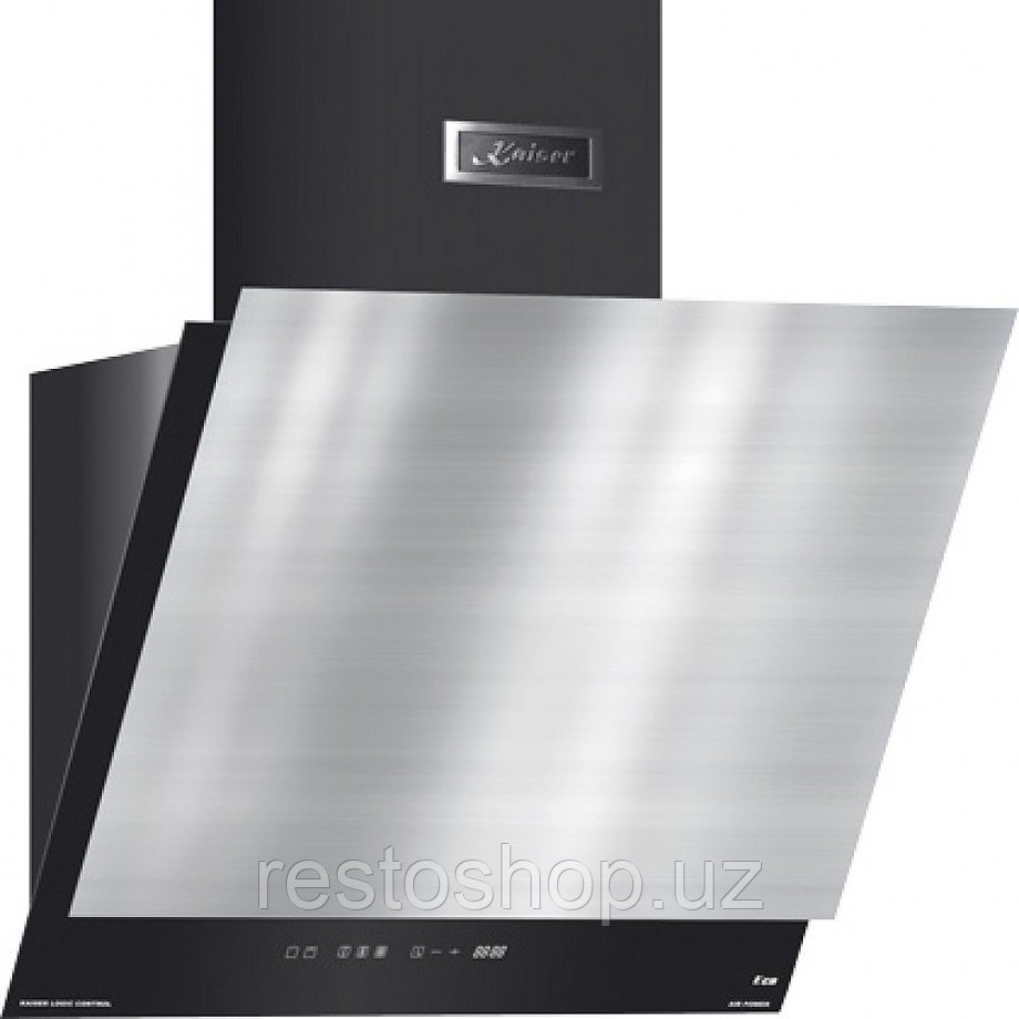 Вытяжка кухонная Kaiser AT 6410 FR Eco черное стекло / нерж. сталь - фото 1 - id-p112318593