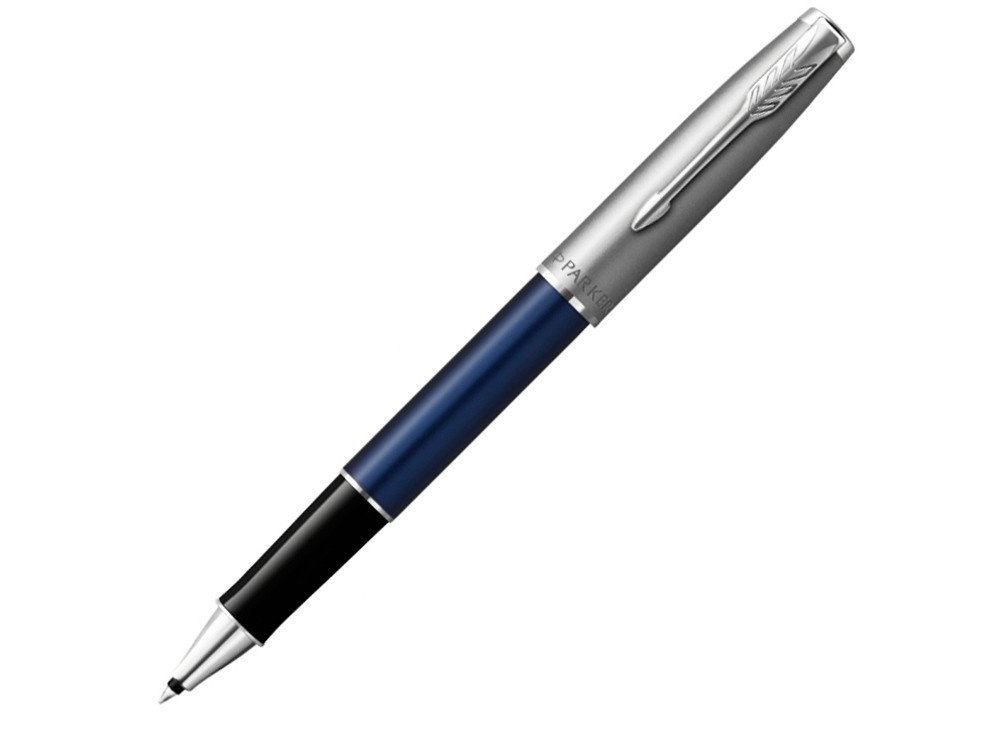 Ручка-роллер Parker Sonnet Entry Point Blue Steel CT, стержень: F, цвет чернил: black, в подарочной упаковке - фото 1 - id-p112362995