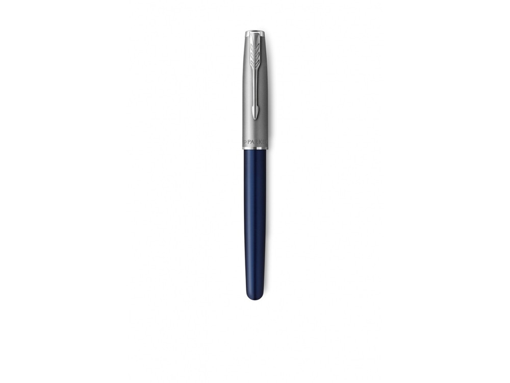 Ручка-роллер Parker Sonnet Entry Point Blue Steel CT, стержень: F, цвет чернил: black, в подарочной упаковке - фото 5 - id-p112362995