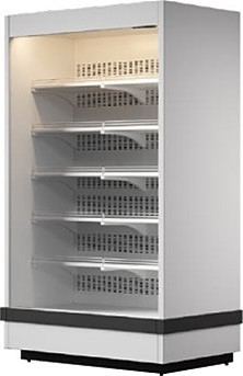 Горка холодильная ENTECO MASTER НЕМИГА П2 CUBE1 250 ВСн (выносной агрегат) пристенная - фото 1 - id-p112305636