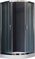 Уголок душевой Royal Bath RB HKD-C-CH 90x90x185 см, рифленое, хромированный профиль