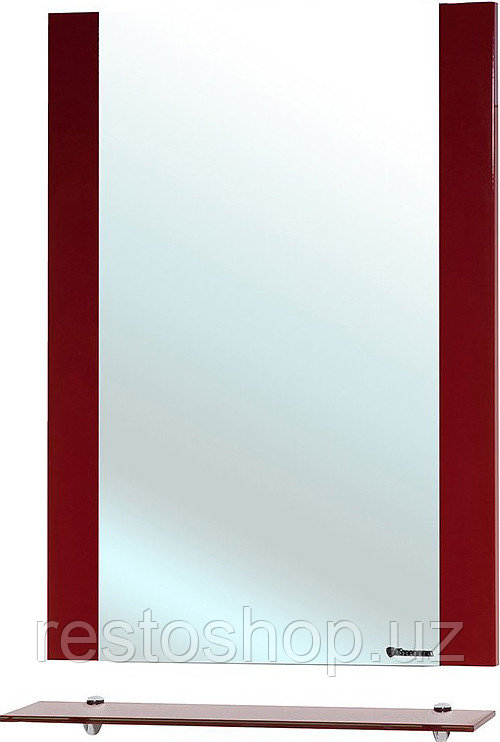 Зеркало Bellezza Рокко 70 красное - фото 1 - id-p112349558