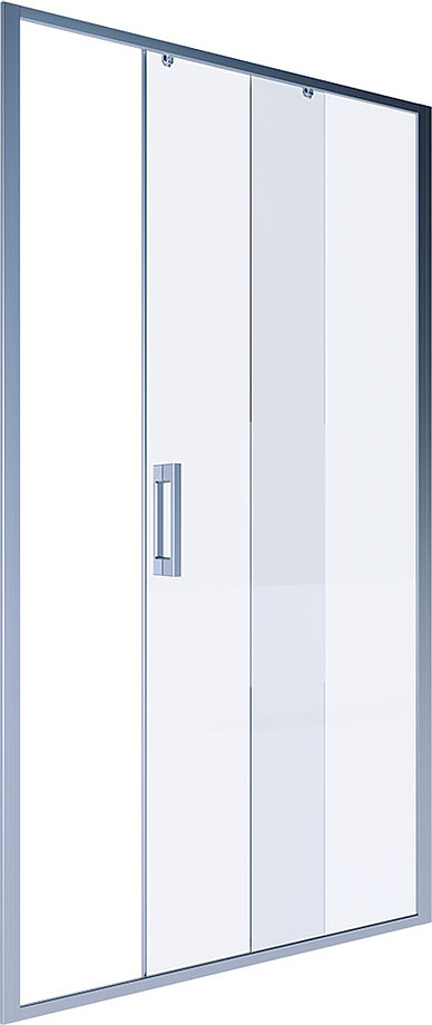 Дверь душевая ALEX BAITLER AB61C110 110х200 см, в нишу, раздвижная - фото 1 - id-p112332630