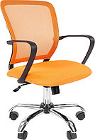 Кресло офисное Chairman 698 CHROME, оранжевое