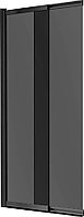 Шторка на ванну Vincea VSB-1E100CGB 100х145 см, тонированное стекло, черный матовый