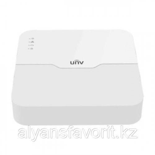 Видеорегистратор IP 8-канальный, 8 PoE, 1 SATA HDD до 10 Тб запись 4К "UNV" NVR301-08LS3-P8 NEW