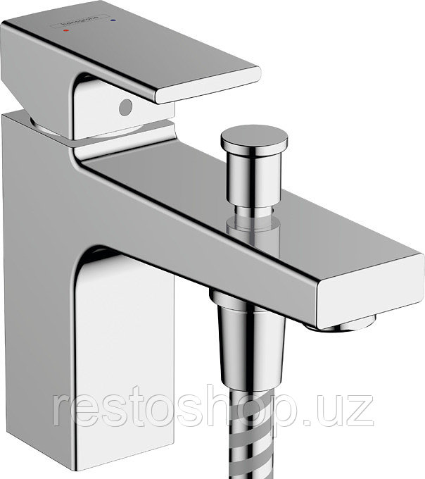 Смеситель для ванны и душа на борт ванны Hansgrohe Vernis Shape 71463000 - фото 1 - id-p112311720