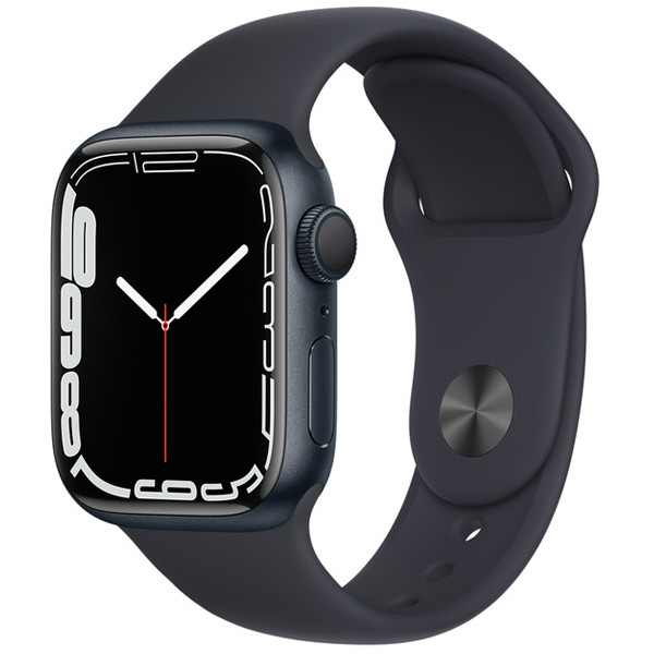 Часы Apple Watch 7 41 Midnight - фото 1 - id-p112364076