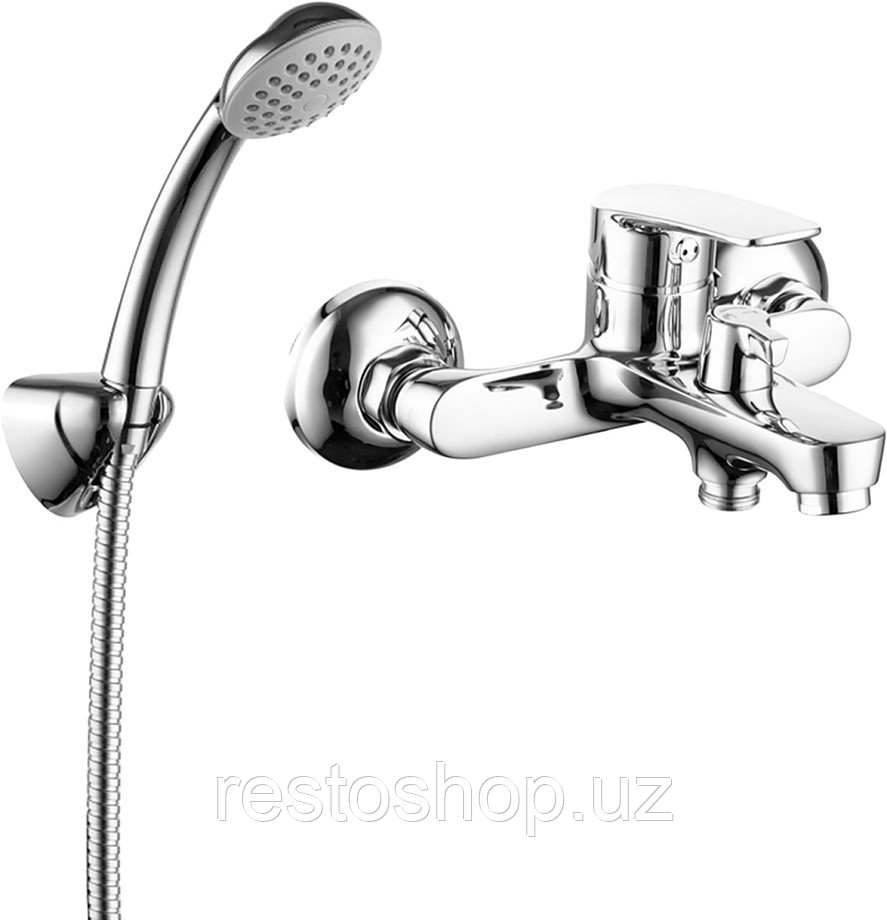 Смеситель для ванны и душа настенный Milardo Horizont HORSB02M02 - фото 1 - id-p112318719