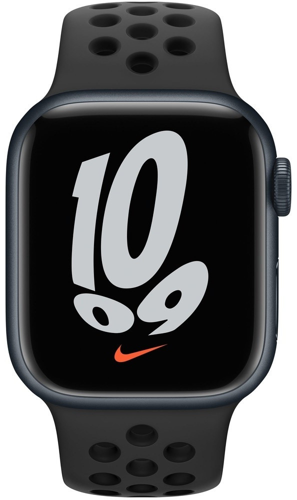 Часы Apple Watch 7 41 Black Nike - фото 2 - id-p112364220