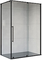 Уголок душевой Vincea Arno VSR-1A9012CLB 120х90 см, прозрачное стекло, черный