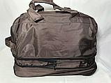 Дорожная сумка на колёсах" FILIPPINI", среднего размера. Высота 36 см, ширина 50 см, глубина 28 см., фото 6