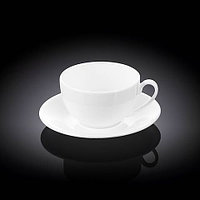 Чашка чайная с блюдцем Wilmax WL-993189 / AB