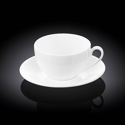 Чашка чайная с блюдцем Wilmax WL-993190 / AB - фото 1 - id-p112274011