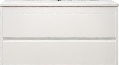 Тумба под раковину Art&Max Family-1000-2C-SO-BL белый глянец - фото 1 - id-p112309747
