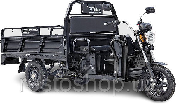 Электроцикл грузовой Rutrike D4 1800 60V1200W черный - фото 1 - id-p112320719