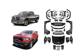 Обвес для DODGE RAM 1500 2013-2018 в RAM TRX 2019-2023+