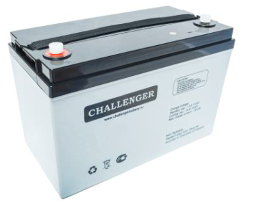 Стационарная свинцово кислотная AGM батарея Challenger A12HR-380W 12V 100Ah - фото 1 - id-p112364397