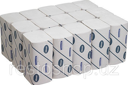 Полотенца бумажные для диспенсера Kimberly-Clark Kleenex 6789 листовые 21х21,5 см, 15х186 листов - фото 1 - id-p112314753