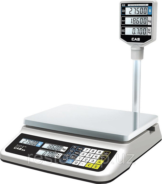 Торговые весы CAS PR-15P LCD - фото 1 - id-p112318756