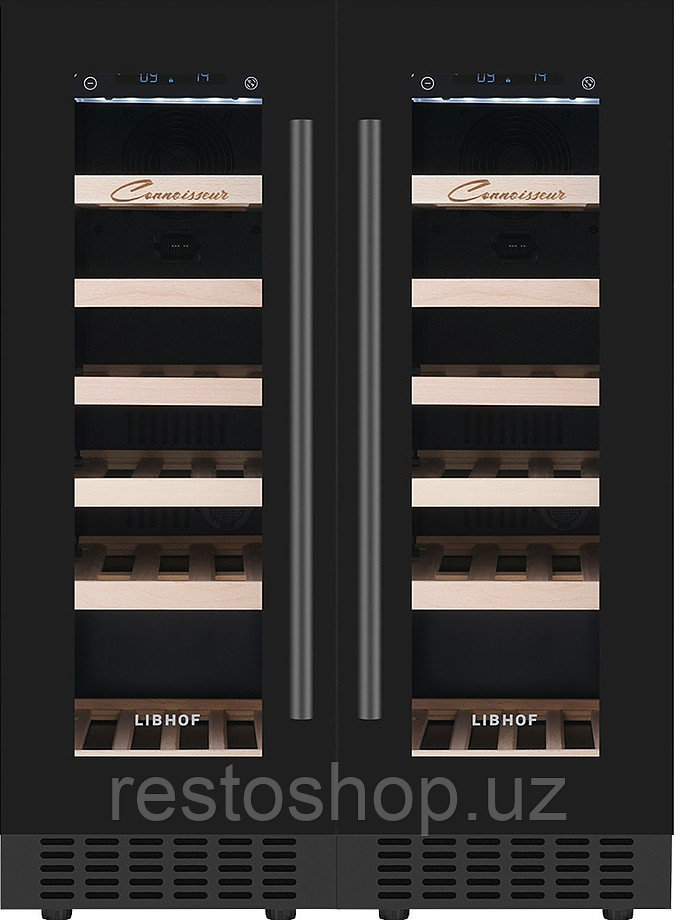 Винный шкаф Libhof Connoisseur CXD-38 Black - фото 1 - id-p112342759