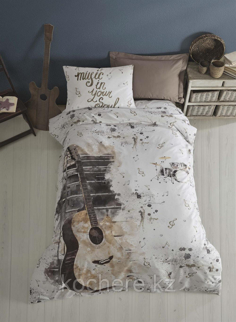 Комплект постельного белья Полутораспальный 3D Digital ALTINBASAK - Molise Sabre, фото 1