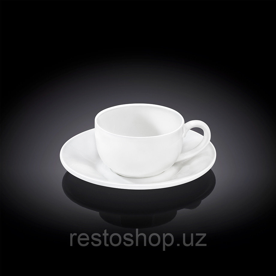 Набор из 2 кофейных чашек с блюдцами Wilmax WL-993002 / 2C - фото 1 - id-p112317801
