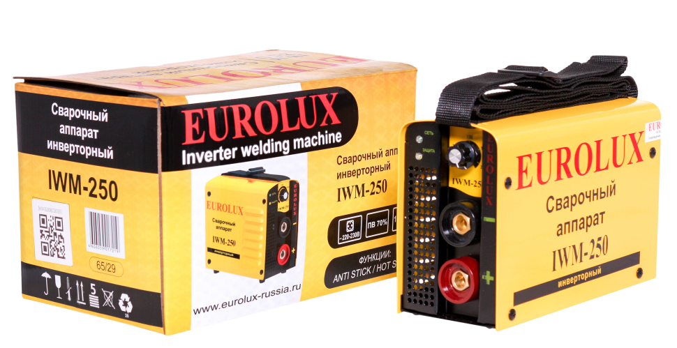 Инверторный сварочный аппарат EUROLUX IWM250 - фото 6 - id-p112360484