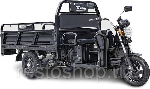 Электроцикл грузовой Rutrike D4 1800 60V1500W черный - фото 1 - id-p112323797